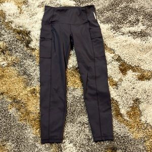 Xersion Gray Leggings with Pockets